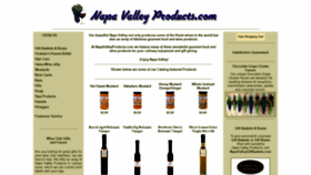 What Napavalleyproducts.com website looked like in 2020 (3 years ago)