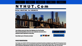 What Nyhut.com website looked like in 2020 (3 years ago)