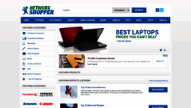What Networkshopper.com website looked like in 2020 (3 years ago)