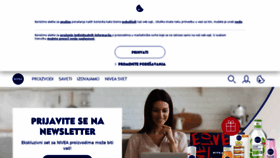 What Nivea.rs website looked like in 2020 (3 years ago)