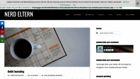 What Nerdeltern.de website looked like in 2020 (3 years ago)