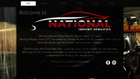 What Nationalimportservices.com website looked like in 2020 (3 years ago)