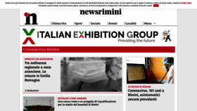 What Newsrimini.it website looked like in 2020 (3 years ago)