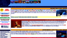 What Notazzurra.it website looked like in 2020 (3 years ago)