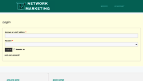 What Networkmarketing.atwebpages.com website looked like in 2020 (3 years ago)