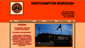 What Northamptonboro.com website looked like in 2020 (3 years ago)