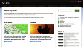 What Nlog.nl website looked like in 2020 (4 years ago)