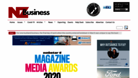 What Nzbusiness.co.nz website looked like in 2020 (3 years ago)