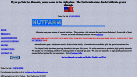 What Nutsforalmonds.com website looked like in 2020 (3 years ago)