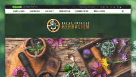 What Nativeamericanherbalism.com website looked like in 2020 (3 years ago)