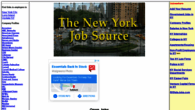 What Nyjobsource.com website looked like in 2020 (3 years ago)