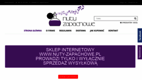 What Nuty-zapachowe.pl website looked like in 2020 (3 years ago)