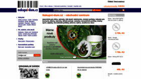 What Nakupni-dum.cz website looked like in 2020 (3 years ago)