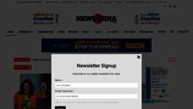 What Newsindia-times.com website looked like in 2020 (3 years ago)
