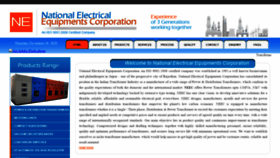 What National-electrical.com website looked like in 2020 (3 years ago)