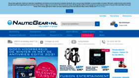 What Nauticgear.nl website looked like in 2020 (3 years ago)