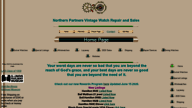 What Northernpartners.com website looked like in 2020 (3 years ago)