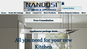 What Nanoosi.co.nz website looked like in 2020 (3 years ago)