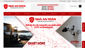 What Nhaantoan.com website looked like in 2020 (3 years ago)