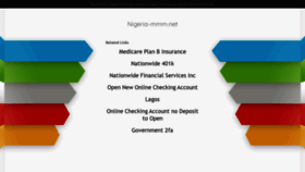 What Nigeria-mmm.net website looked like in 2020 (3 years ago)
