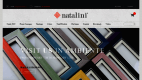What Natalini-frames.it website looked like in 2020 (4 years ago)