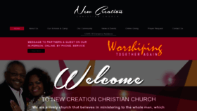 What Newcreation-md.org website looked like in 2020 (3 years ago)