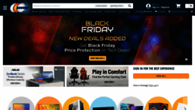 What Newegg.com website looked like in 2020 (3 years ago)