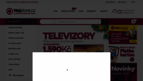 What Nejstore.cz website looked like in 2020 (3 years ago)