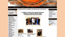 What Netencheres.net website looked like in 2020 (3 years ago)