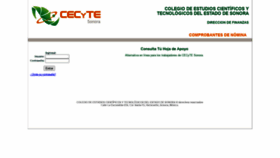 What Nominas.cecytes.edu.mx website looked like in 2020 (3 years ago)