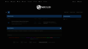 What Nulledboard.com website looked like in 2020 (3 years ago)