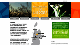 What Nazomereninniedorp.nl website looked like in 2020 (3 years ago)