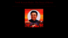 What Northkoreanradio.com website looked like in 2020 (3 years ago)