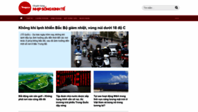 What Nhipsongkinhte.toquoc.vn website looked like in 2020 (3 years ago)