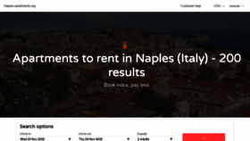 What Naples-apartments.org website looked like in 2020 (3 years ago)