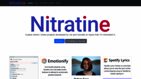 What Nitratine.net website looked like in 2020 (3 years ago)