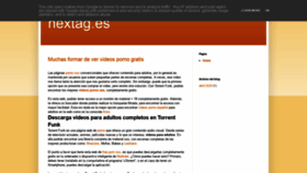 What Nextag.es website looked like in 2020 (3 years ago)