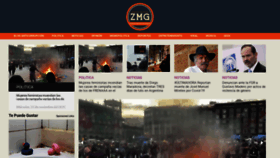 What Noticiaszmg.com website looked like in 2020 (3 years ago)