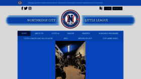 What Northridgell.org website looked like in 2020 (3 years ago)
