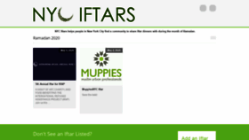 What Nyciftars.com website looked like in 2020 (3 years ago)
