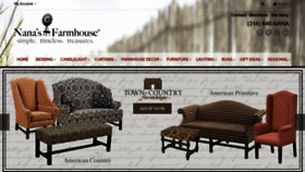 What Nanasfarmhouse.com website looked like in 2020 (3 years ago)