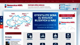 What Nemocnicalevoca.sk website looked like in 2020 (3 years ago)