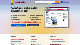 What Nurturia.com.tr website looked like in 2020 (3 years ago)