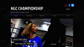 What Ngcchampionship.com website looked like in 2020 (3 years ago)