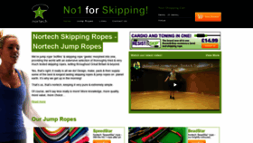 What Nortechskippingropes.co.uk website looked like in 2020 (3 years ago)