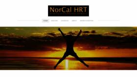What Norcalhrt.com website looked like in 2020 (3 years ago)