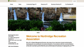 What Northridgera.org website looked like in 2020 (3 years ago)