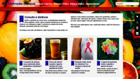 What Nutricionistarafael.com.br website looked like in 2020 (3 years ago)
