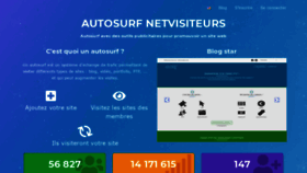 What Netvisiteurs.com website looked like in 2020 (3 years ago)