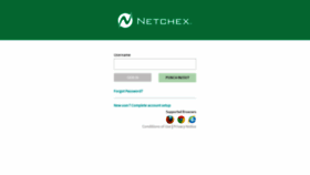 What Netchexonline.net website looked like in 2020 (3 years ago)